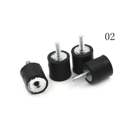 Support En Caoutchouc Anti-Vibration M5 M6 Vd15 Vd20, Bobine D'isolant, Amortisseurs De Voiture, 4 Pièces