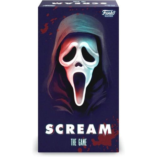 Hamiltion-Scream The Game-Cooperative Board Game-Kids Ages 13 And Up-Cooperate To Win Against Ghost Faceimmersive Experience With App-20 Min-3 To 8 Players-English Version