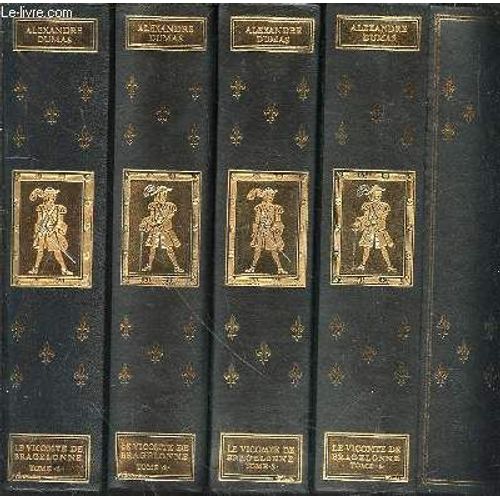 Le Vicomte De Bragelonne En 4 Tomes (1+2+3+4 - Complet) - Texte Integral Avec Les Planches Choisies Par L'auteur Pour La Premiere Edition Illustree.