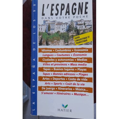 Ca20/ L'espagne Dans Votre Poche , Hatier 1991