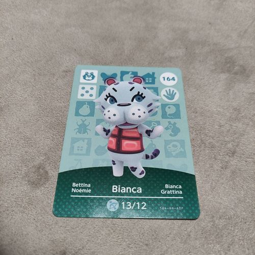 Carte Nfc Animal Crossing Amibo Nintendo 3ds Xl Bianca 164