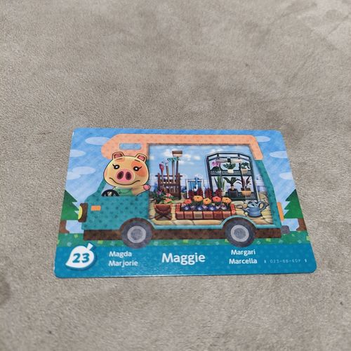 Carte Nfc Animal Crossing Amibo Nintendo 3ds Xl Maggie 23