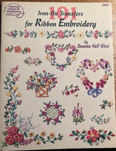 Iron-On Transfers For Ribbon Embroidery