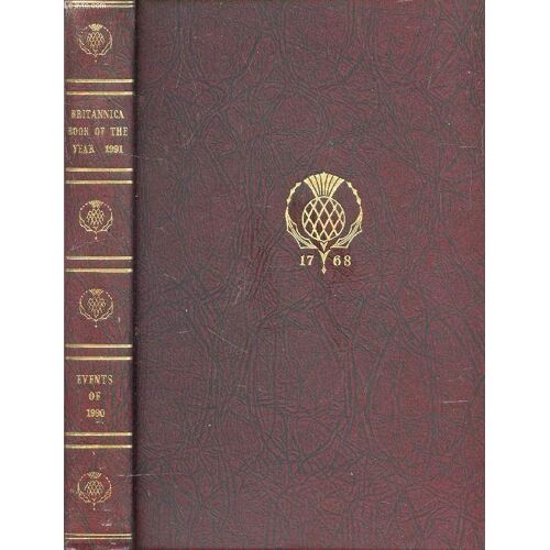 Britannica Book Of The Year 1991