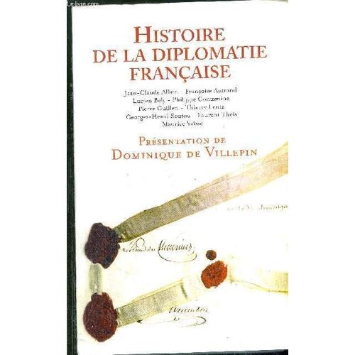 Histoire De La Diplomatie Française