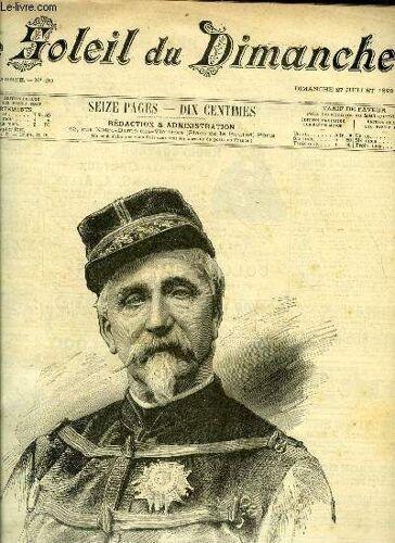 Le Soleil Du Dimanche N° 30 - Mgr Le Duc D Aumale, Le Premier Semestre De 1890, L Institut De France, Tableau De Lansyer, L Académie Française En 1890, Dessin De M. Gérardin, Gravure De Beltrand Et(...)