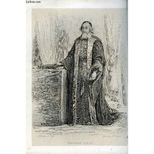 Extrait Du Plutarque Francais Tome 3 - Vies Des Hommes Et Des Femmes Illustres De La France Depuis Le Cinquième Siècle Jusqu'à Nos Jours. Mathieu Mole, Ne En 1584, Mort En 1656