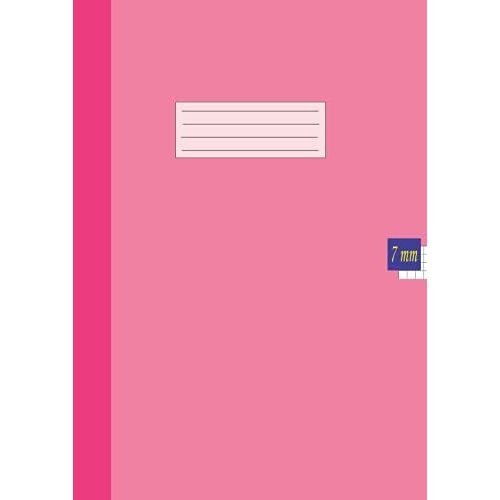 7 Mm Squares Exercise Book A4 Pink: (0.7 Cm) Squared Quad Ruled Grid Paper Notebook For Mathematics, Science, Graph, Writing Pad,Ideal For Science Students,90gsm Paper