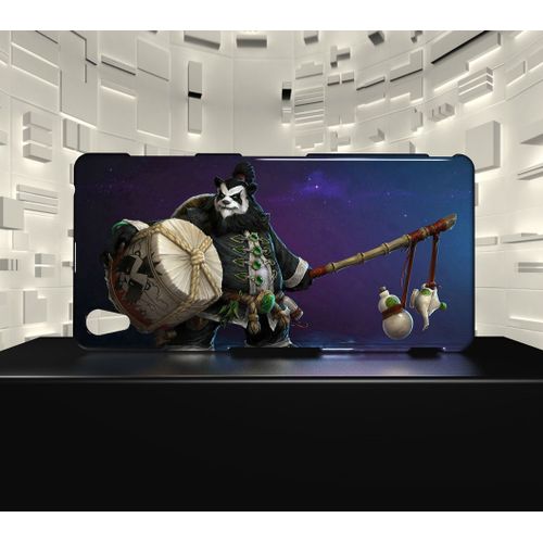 Coque Sony Xperia Z3 World Of Warcraft Wow 37 Chen Brune D'orage