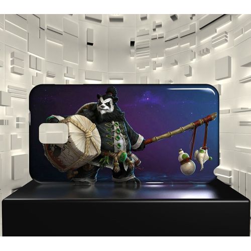 Coque Samsung Galaxy Note 3 World Of Warcraft Wow 37 Chen Brune D'orage