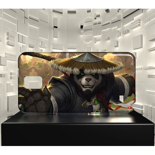 Coque Samsung Galaxy Note 4 World Of Warcraft Wow 02 Chen Brune D'orage