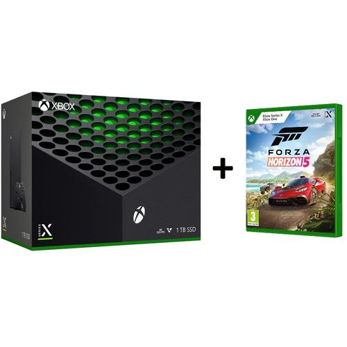 Pack Xbox Séries X : Console Microsoft Xbox Séries X + Jeu Forza Horizon 5