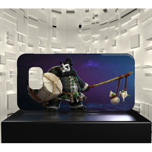 Coque Samsung Galaxy S7 World Of Warcraft Wow 37 Chen Brune D'orage