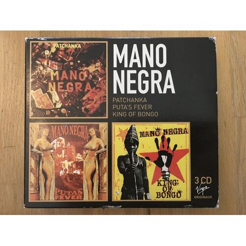 Coffret 3 Cd Mano Negra ‎ Patchanka / Puta's Fever / King Of Bongo