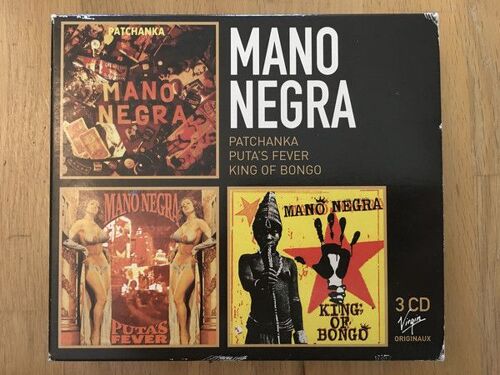 Coffret 3 Cd Mano Negra ‎ Patchanka / Puta's Fever / King Of Bongo
