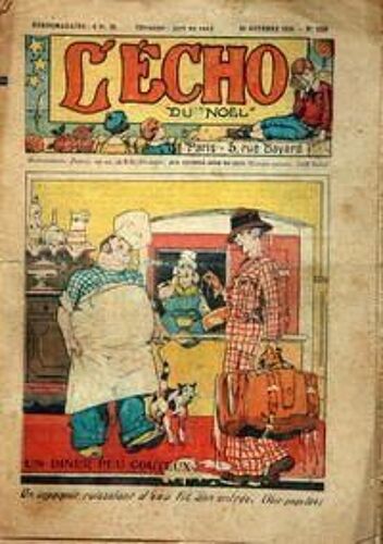 Echo Du Noel (L') N° 1259 Du 21/10/1934 - Un Diner Peu Couteux.