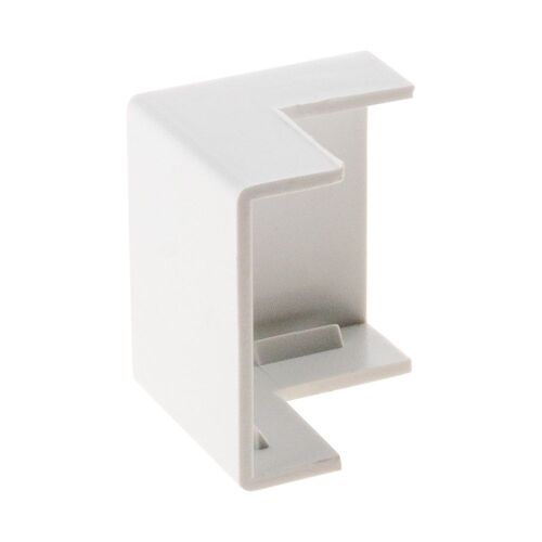 Lot de 2 angles extérieurs 20 x 10mm - Blanc - Zenitech