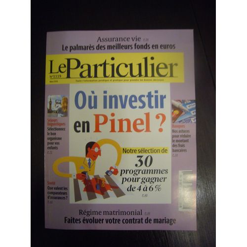  Magazine Le Particulier 1119 Mars 2016