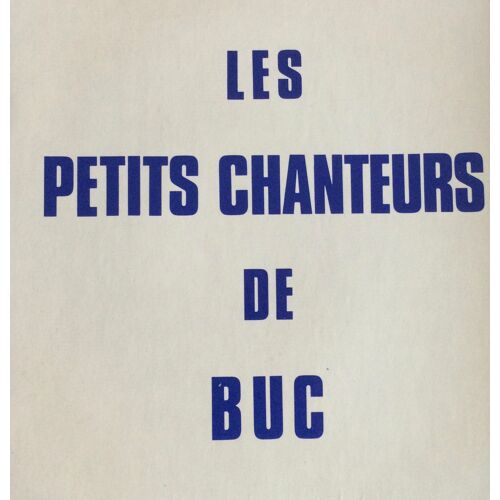 45 Tours Les Petits Chanteurs De Buc