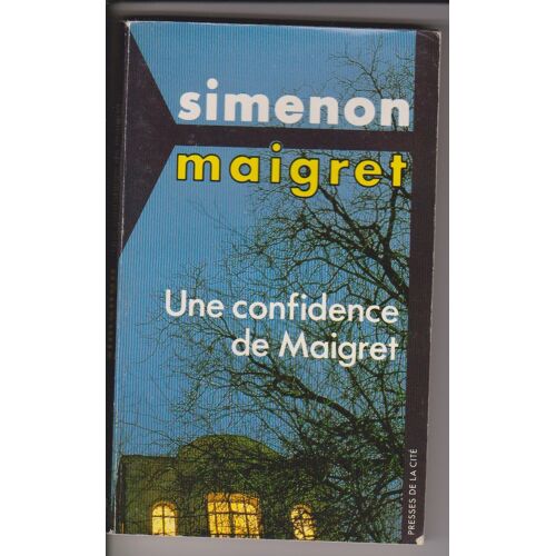 Une Confidence De Maigret