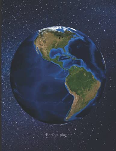 Perfect Planet: Composition Notebook / Journal - College Ruled Lines - 130 Pages - 8.5 X 11 Inches - Planet Earth - Universe