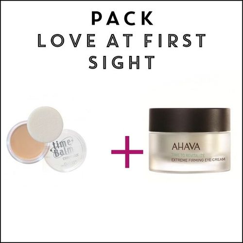 Pack Love At First Sight : 1 Crème Contour Des Yeux Ahava + 1 Correcteur Anti-Cernes The Balm 