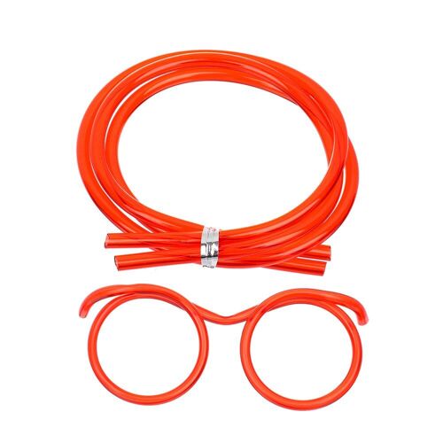 Verres en PVC souple et créatif, 1 pièce, paille Flexible pour boire, fournitures de fête, jouet amusant pour enfants, accessoires pour boissons au Bar