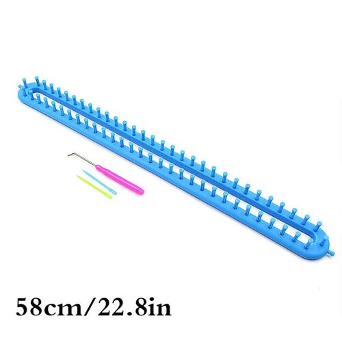 Métier À Tisser En Laine À Tricoter, 4 Pièces De Long, Pull À Aiguilles À Coudre, Château En Plastique, Tissage Au Crochet, Outils De Couture