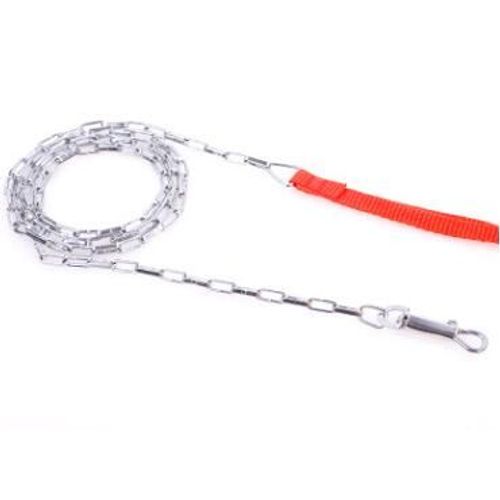 Laisses En Métal En Acier Inoxydable Pour Chiens, Corde De Traction Pour Animaux De Compagnie, Collier Pour Grands Chiens, Chaîne De Traction Pour Animaux De Compagnie