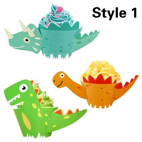 Décor De Gâteau D'anniversaire Avec Des Animaux De Dessin Animé, Bordure Décorative, Mignon Et Créatif, Emballage De Gâteau Pour Fête D'anniversaire Pour Enfants, Fournitures De Décoration