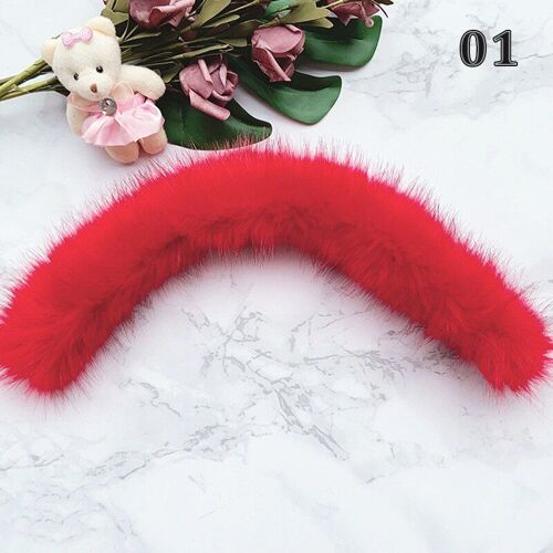 Ruban En Fausse Fourrure De Renard, 0.8m, 24 Couleurs, Ruban Pelucheux, Bricolage, Manteau De Pull, Vêtement, Capuche, Col De Chapeau, Matériaux De Coupe