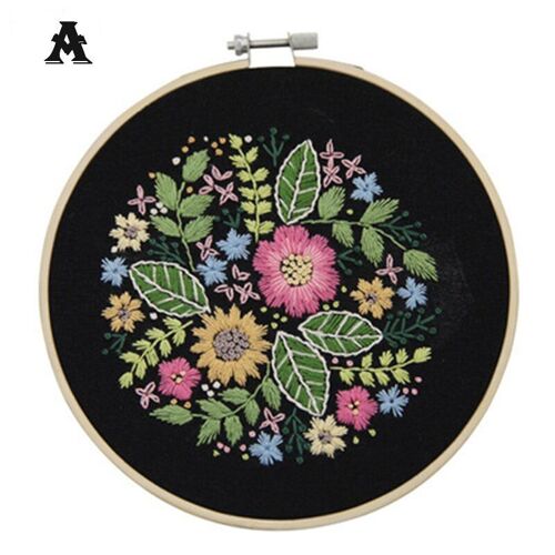 Kit De Couture De Broderie, 6styles, Fournitures De Point De Croix, Artisanat Fait À La Main, Ensemble De Matériel De Bricolage