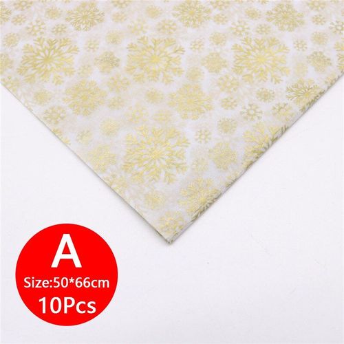Papier De Soie 50x66 Cm, 10 Pièces, Emballage Floral, Pour Cadeau, Scrapbooking, Fleurs Décoratives, Fournitures De Fête Pour La Maison
