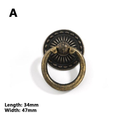 Poignées de porte et tiroirs rétro chinoises, 10 pièces, pour placard, cuisine, salle de bain, garde-robe