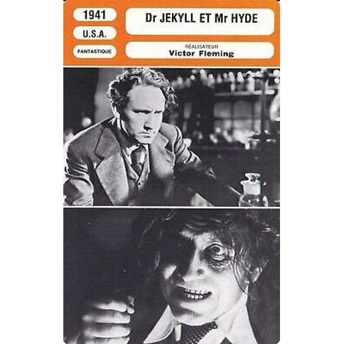 Fiche Monsieur Cinema Dr Jekyll Et Mr Hyde (1941)