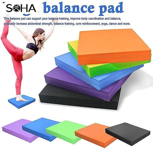 Balance Foam Pad Tapis De Yoga Exercice Imperméable Imperméable À L'eau Doux Pour L'entraînement Physique