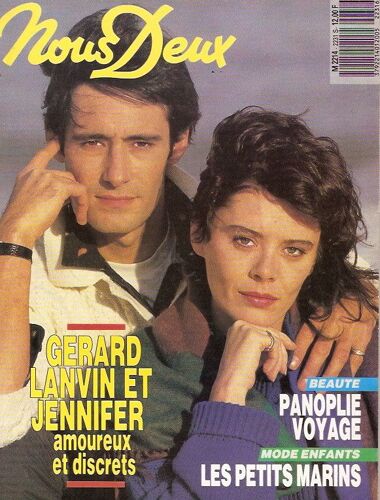 Dominique Lavanant 2p/ Gerard Lanvin 2p/ Articles Photos Thierry Lhermitte , Luc Besson , Michael Douglas , 2231 