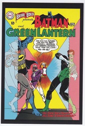 Carte Postale Dc Comics - Batman & Green Lantern - The Brave And The Bold 59, Avril-Mai 1965