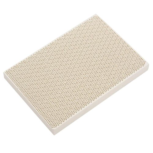 Céramique nid d'abeille soudure planche chauffante pour cuisinière à gaz tête 135x95x13mm Nouveau