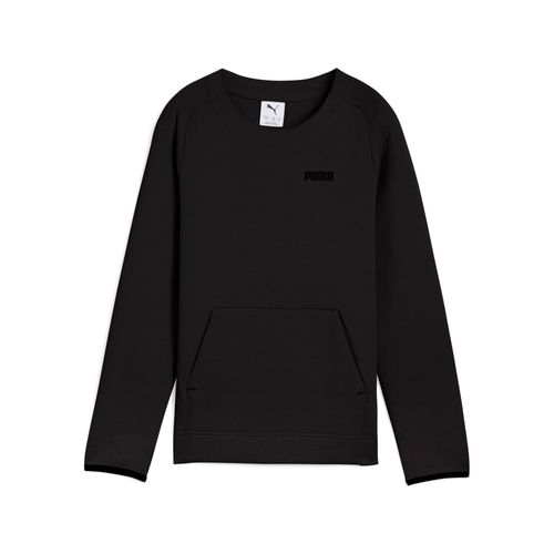 Puma Sweat À Col Rond En Tissu Spacer Enfant Et Adolescent, Shop, Noir, 15-16y