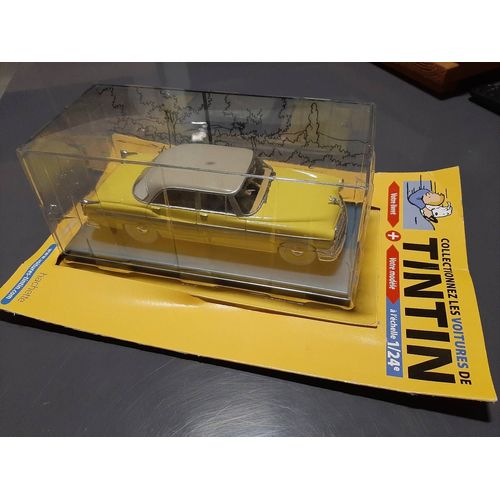 Voiture Tintin Collection Hachette Au 1/24. La Voiture Des Ravisseurs-Hachette