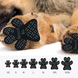 Dog Anti-Slip Pad Imperméable À L'eau Protecteur De Griffes Chaussures Auto-Adhésives