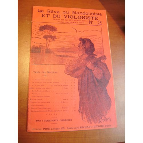 Le Rêve Du Mandoliniste Et Du Violoniste N°2