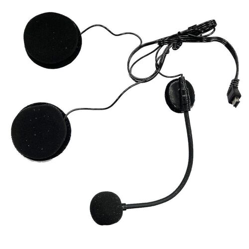 Casque de moto Casque Bluetooth Microphone Haut-parleur Casque Accessoires pour demi-casque