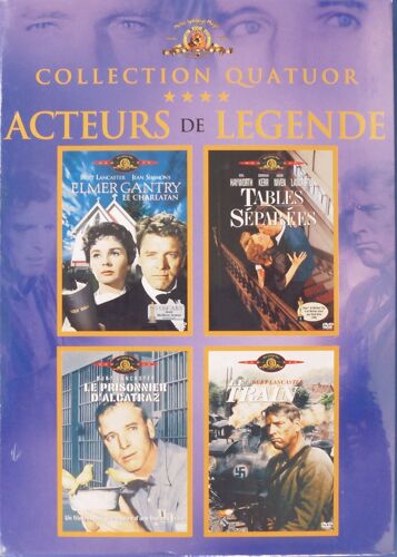 Collection Quatuor Acteurs De Legende Burt Lancaster