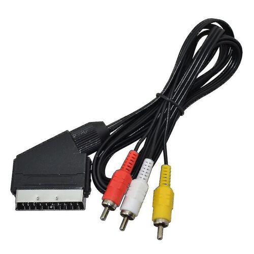 1.8m Av Scart Audio Video Cable Tv Lead pour Nes For Nes Rgb Scart Cable Plug