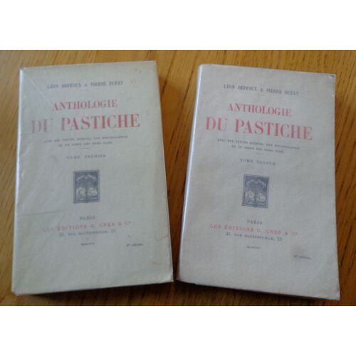 Anthologie Du Pastiche Anthologie Du Pastiche