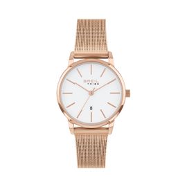 Breil Orologio Avery 32mm Bianco Quarzo Acciaio Finitura Pvd Oro Rosa Ew0515 - Default Title