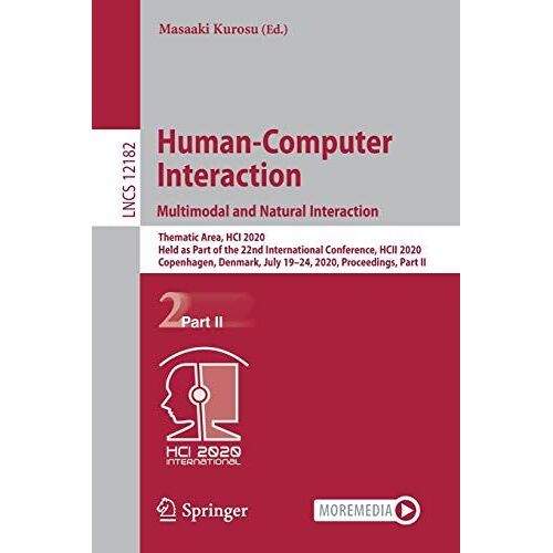 Human-Computer Interaction. Multimodal And Natural Interaction