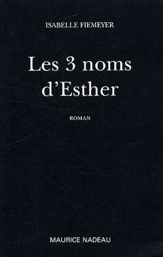 Les 3 Noms D'esther